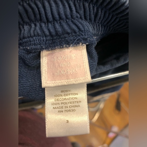 Janie and Jack Navy Skirt size 3 - Picture 6 of 6